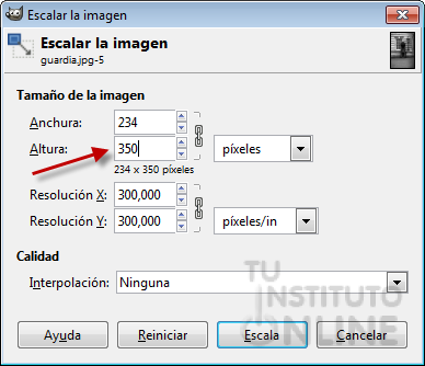 Pixelado al hacer zoom