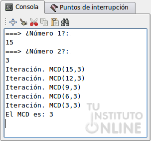 Simulación con 15 y 3