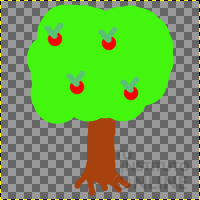 Nuestro &aacute;rbol con 4 ffrutas