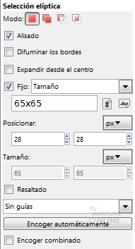 Selecci&oacute;n el&iacute;ptica