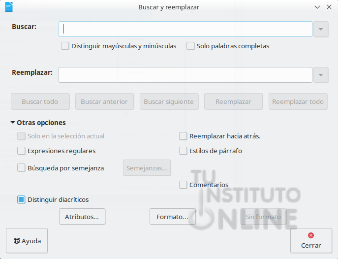 Procesadores de textos nivel básico. Tu Instituto Online.