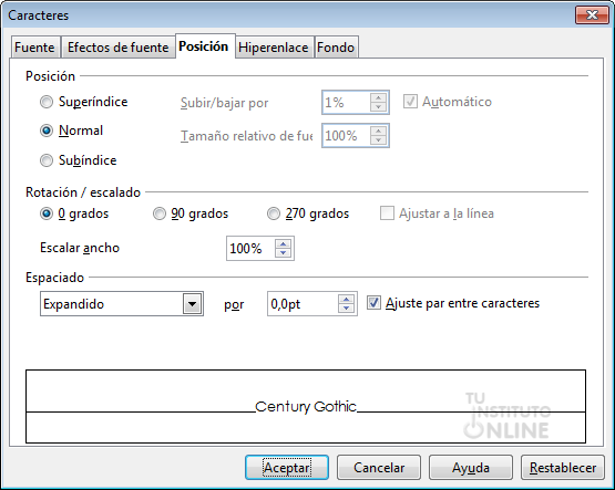 Procesadores de textos nivel básico. Tu Instituto Online.